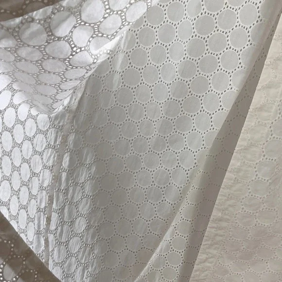 Lovers + Friends Fiona Cottagecore Romantic Maxi Skirt White Eyelet Lace XS - Picture 5 of 12